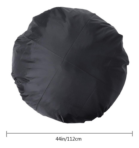 Funda De Tela Oxford Redonda For Parrilla Impermeable Con C