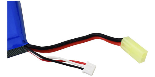 Bateria De Lítio J 7.4v 1200mah Para 2.4g 1:18 Full Scale 92