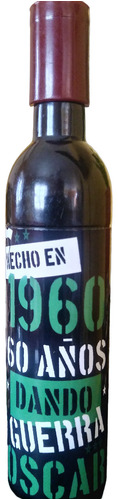 Souvenir Botellita Destapador Sacacorcho Con Iman X10
