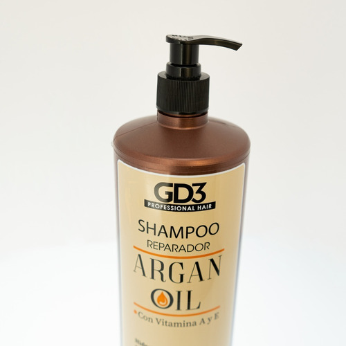 Shampoo Reparador Con Aceite De Argán Gd3 1 Lt