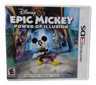 Jogo Epic Mickey Power Of Illusion Original Nintendo 3ds