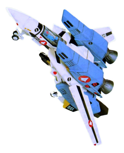 Macross Robotech Roy Fokker Super Vf-1s Val Bandai Kit 1/72