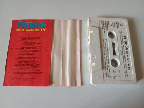 Los Pitufos Serie De Tv - Cassette Orig Infantil Muy Bueno Estándar (Usado)