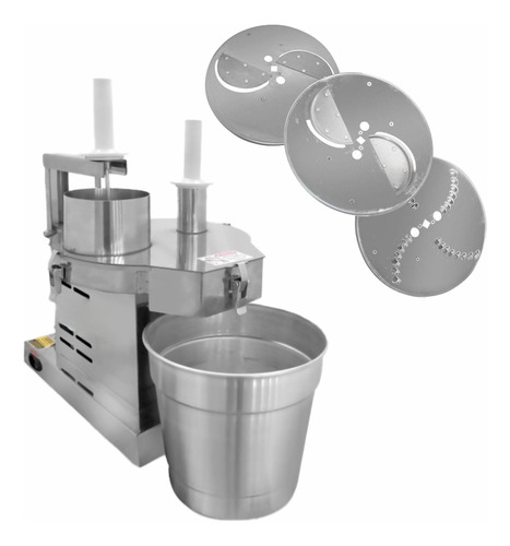 Processador De Alimentos Industrial Pizza Sebem Com 3 Discos