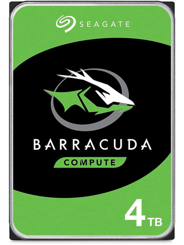 Disco Rigido Seagate Barracuda 4tb 3.5 In Sata 6 Gb 5400rpm