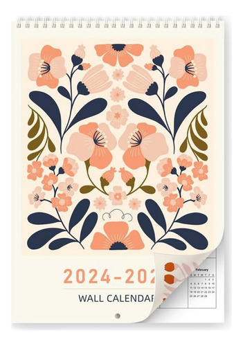 Calendario De Pared 2024-2025, 2024, Calendario De Pared De