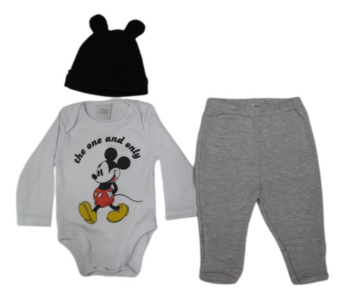 Set 3 Piezas Bebe Mickey Mouse Regalo Ideal Sheli 1050