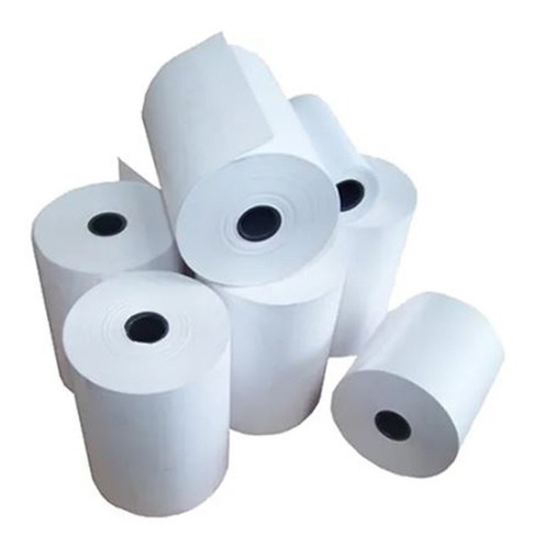Imagen 4 de 6 de Caja X 50u Rollo De Papel Térmico Ticket 80 Mm X 50 Mts 55gr