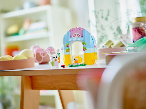 Juguete Lego Spring Garden House 40682 Con Conejo Y Pollito