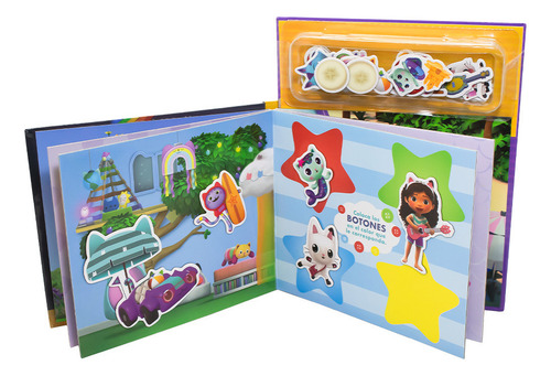 Mini Libro Magnético Gabbys Dollhouse - Juega Y Crea