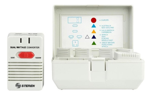 Convertidor De Voltaje Entrada 220v Salida 110 Vca 50w/1600w