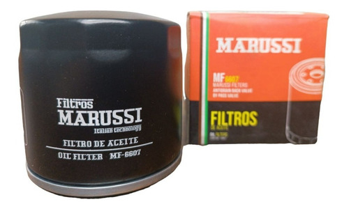 Filtro De Aceite Marussi Mf-6607 Turpial, Picanto, Sentra