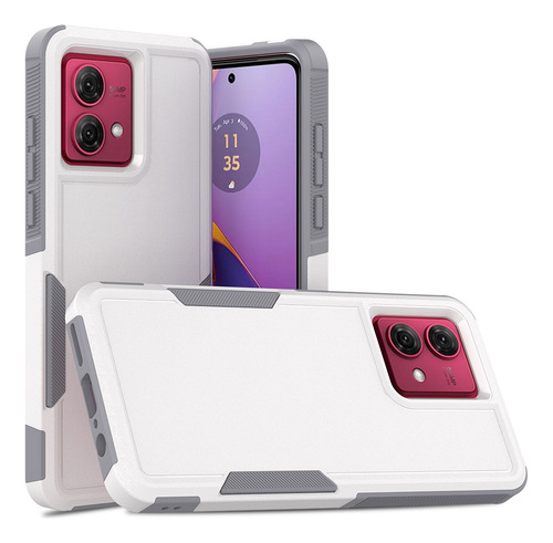 Funda Protectora Anticaída De Doble Capa Para Moto G 5g 2024