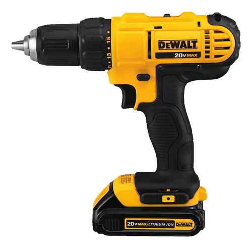 Dewalt Taladro Inalámbrico De 1/2 Sin Bat/carg Solo Herramie Color Amarillo