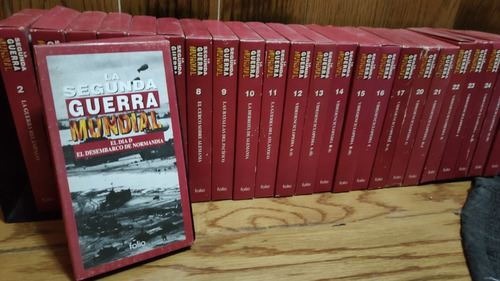 Segunda Guerra Mundial Videoenciclopedia Lote 24 Vhs 