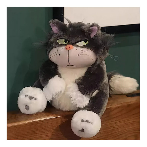 Nn Lucifer Cat Cinderella Dibujos Animados Juguete 35cm
