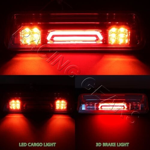 Fit 2004-2008 Ford F150 Red Lens Gen2 Led Bar Third 3rd  Mmi