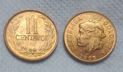 50 Monedas Sin Circular De 2 Centavos Del Año 1965. Au Unc