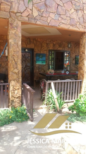 Imagem 13 de 14 de Casa 2 Quartos, Área Gourmet E Piscina Em Unamar - Cf - P01