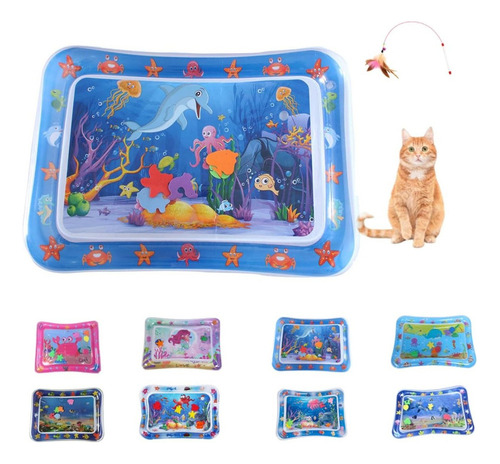 Tapete De Juego Con Sensor Water Para Gatos Summer