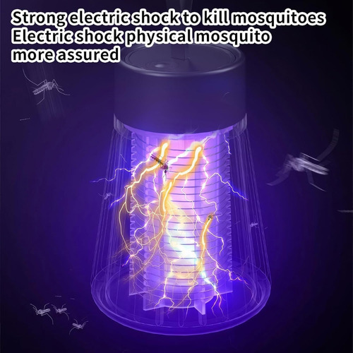 Lámpara Para Matar Mosquitos, Mosquito Zapper, Usb Rechargea