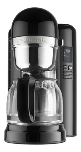 Cafetera KitchenAid One Touch KCM1204 automática onyx black de filtro 220V