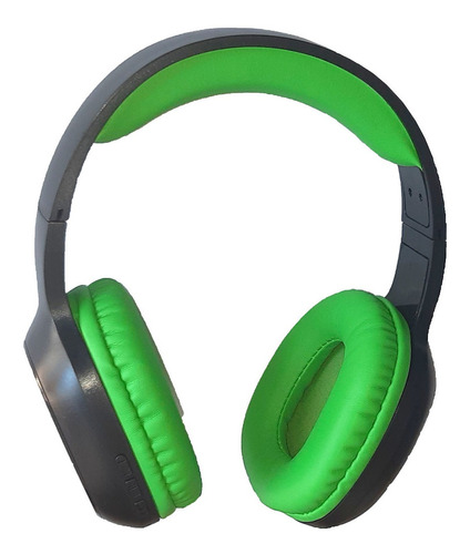 Auricular Bluetooth Inalambrico Stereo Negro/verde Global