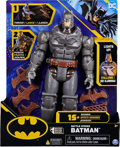 Figura De Acción Batman En Acción Spin Master