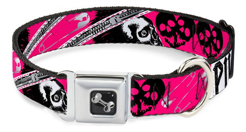 Collar De Perro Hebilla De Cinturón De Seguridad Punk Prince