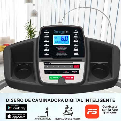 Caminadoras Eléctrica Inteligente Serenelife Slftrd20