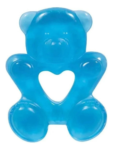 Mordedor De Agua Urso Massageia Gengiva Alivia Bebe Infantil Cor Masculino