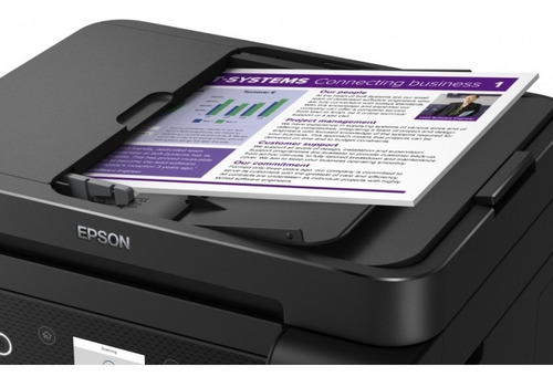 Imagen 10 de 10 de Impresora A Color Multifunción Epson Ecotank L6270 Wifi110v