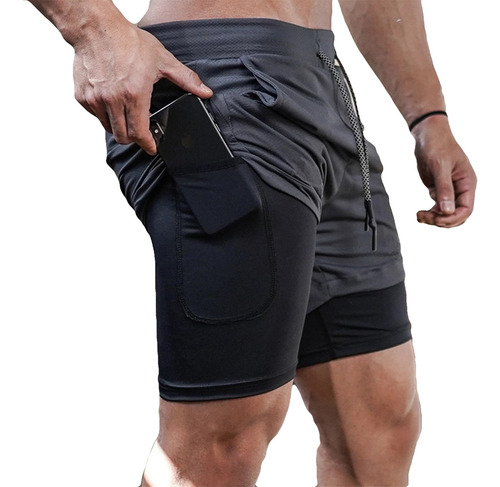 Pantalones Cortos De Entrenamiento Para Hombre Y Hombre, Par