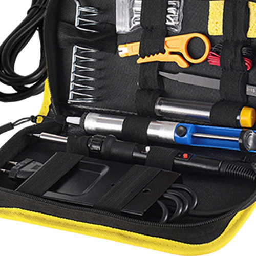 Zx Soldador Eléctrico 180-480 °c Temperatura Ajustable Negro