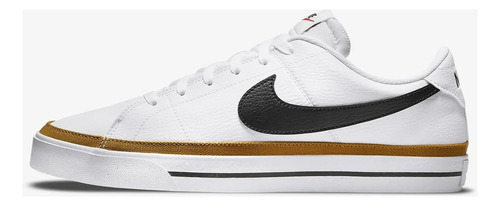 Tenis Nike Hombre Court Legacy Blanco Negro Dh3162-100