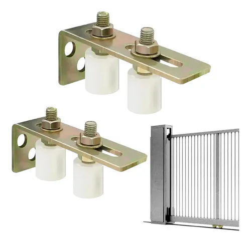 comprar Pack 2 Guía Soporte Ajustable Para Portón Corredizo Nylon