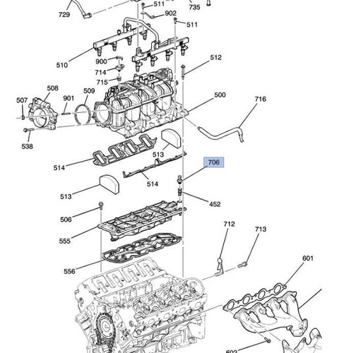 Interruptor Presion Aceite Chevrolet Express 3500 6.0l 2006