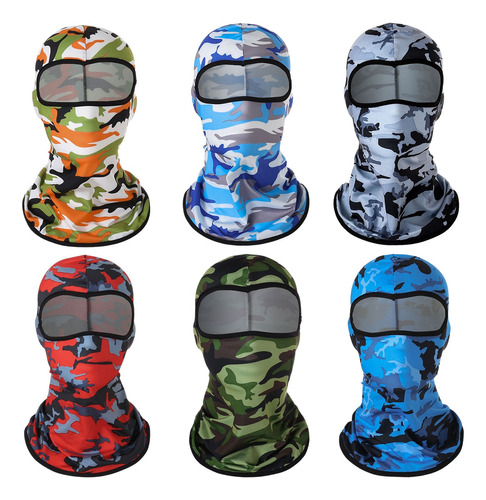 Bandana Pasamontañas Balaclava Táctico Máscara Moto 10 Pack