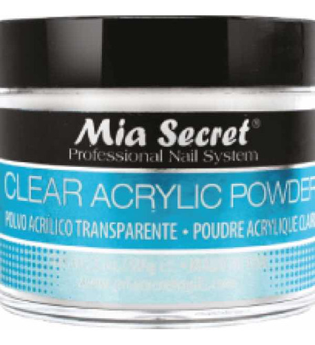 Acrílico Para Uñas Color Clear 30g Mía Secret