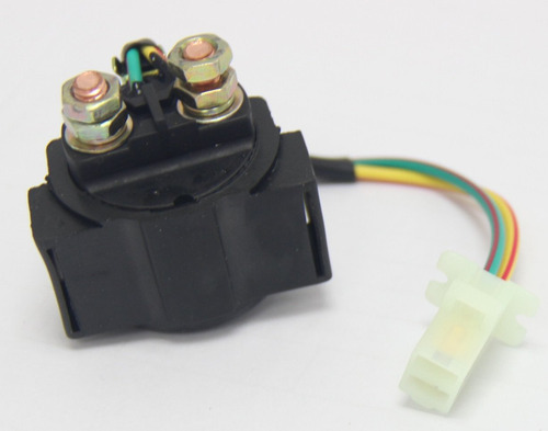 Solenoide Rel Encendido Para Motor Gy6 4 Tiempo 50 Cc