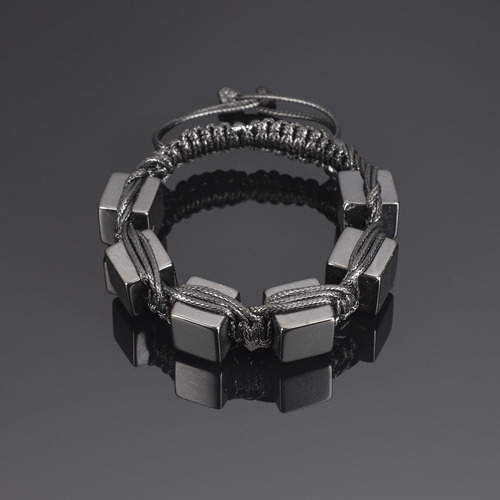 Pulsera De Shungit Keled Rocks Arachne Black Para Conexión A