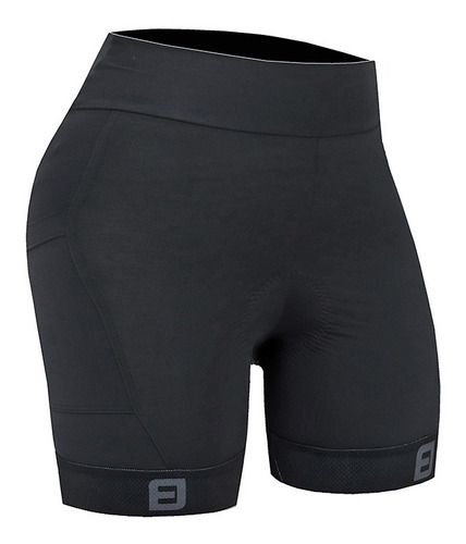 Bermuda Mtb Speed Furbo Karibe Feminina Short Preto