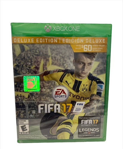 Fifa 17 Nuevo Para Xbox One Deluxe - Blakhelmet E