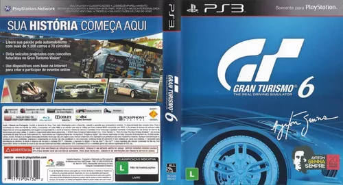 Jogo Gran Turismo 6 para Playstation 3 PS3