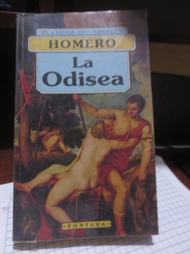 Libro La Odisea  De  Homero 