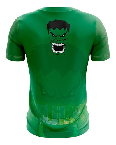 Playera Sublimada Talla Extra Increible Hulk