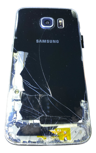 S6 Edge Liberado Funcional Sm-g925i Azul Marino (Usado)