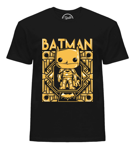 Playera Batman Dorado Funko Aesthetic T-shirt