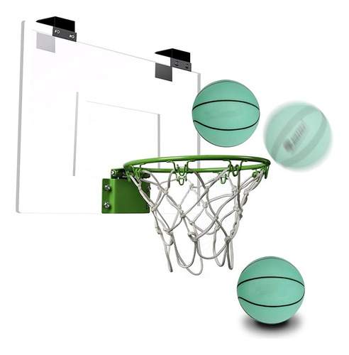 Bigtree Mini Aro De Baloncesto Para Interiores Que Brilla E.