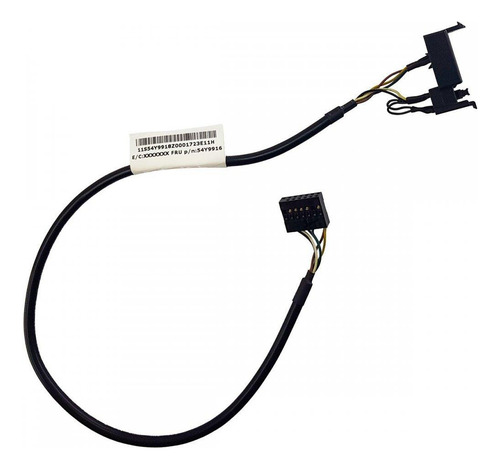 Cabo Botão Power Lenovo Thinkcentre 45cm 54y9916
